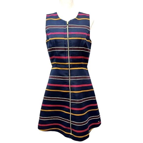 ✨ Tommy Hilfiger Striped Zip-Front Dress – Size 6 ✨ - Picture 16 of 16